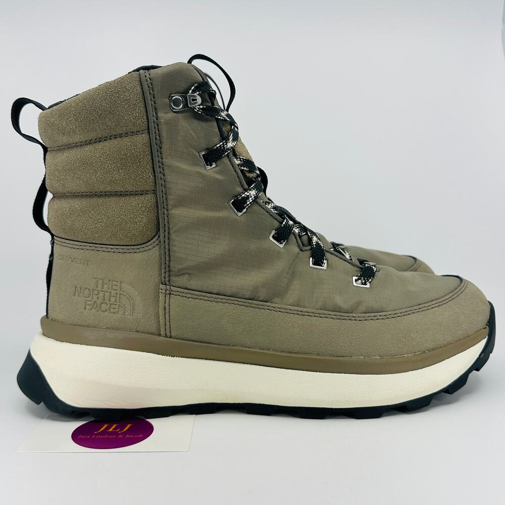 The North Face Men’s Bergen Gray Waterproof Winter Boots NF0A8A9K Size 11